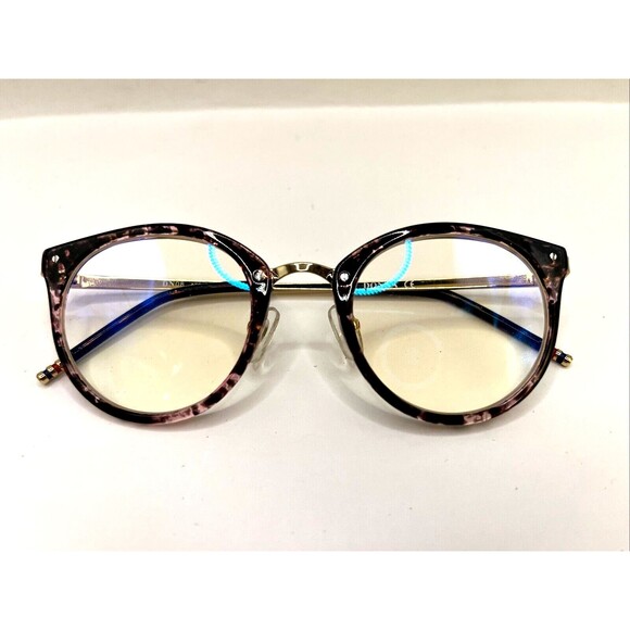 Donna Eyeglasses DN08 AFB Designer Frames Only Brown 47-21-141 - Picture 2 of 6